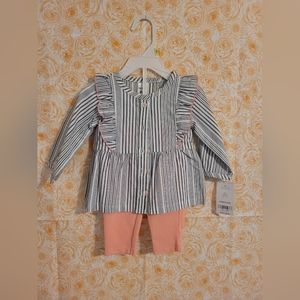 3M baby girl 2pc outfit
